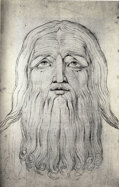 Head of Job by William Blake
